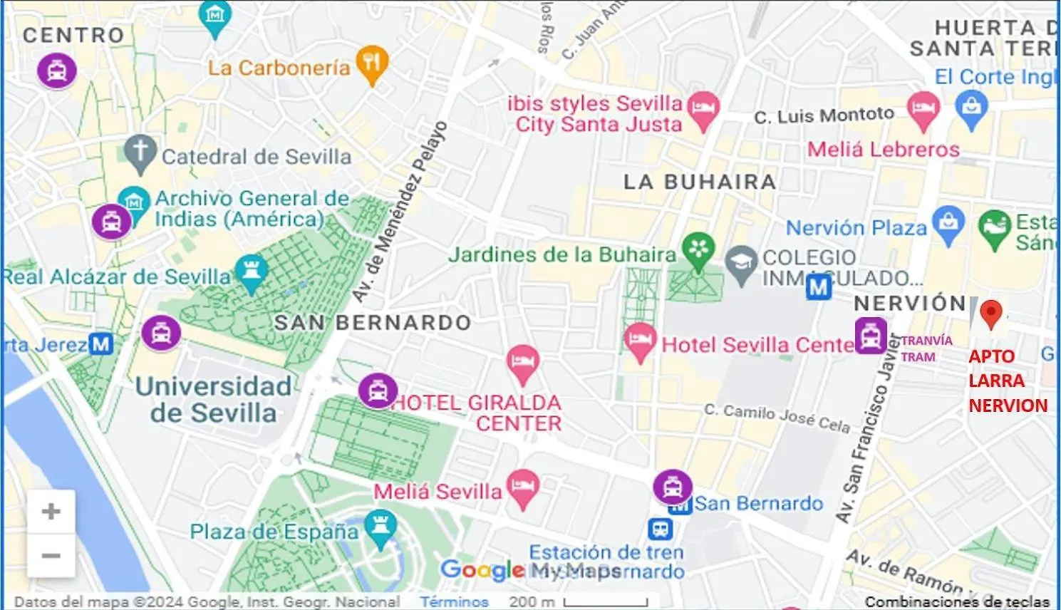 Appartement Larra Nervion Subway Tranvia à Séville